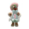 Pink hat gingerbread man doll doll Application Scenario